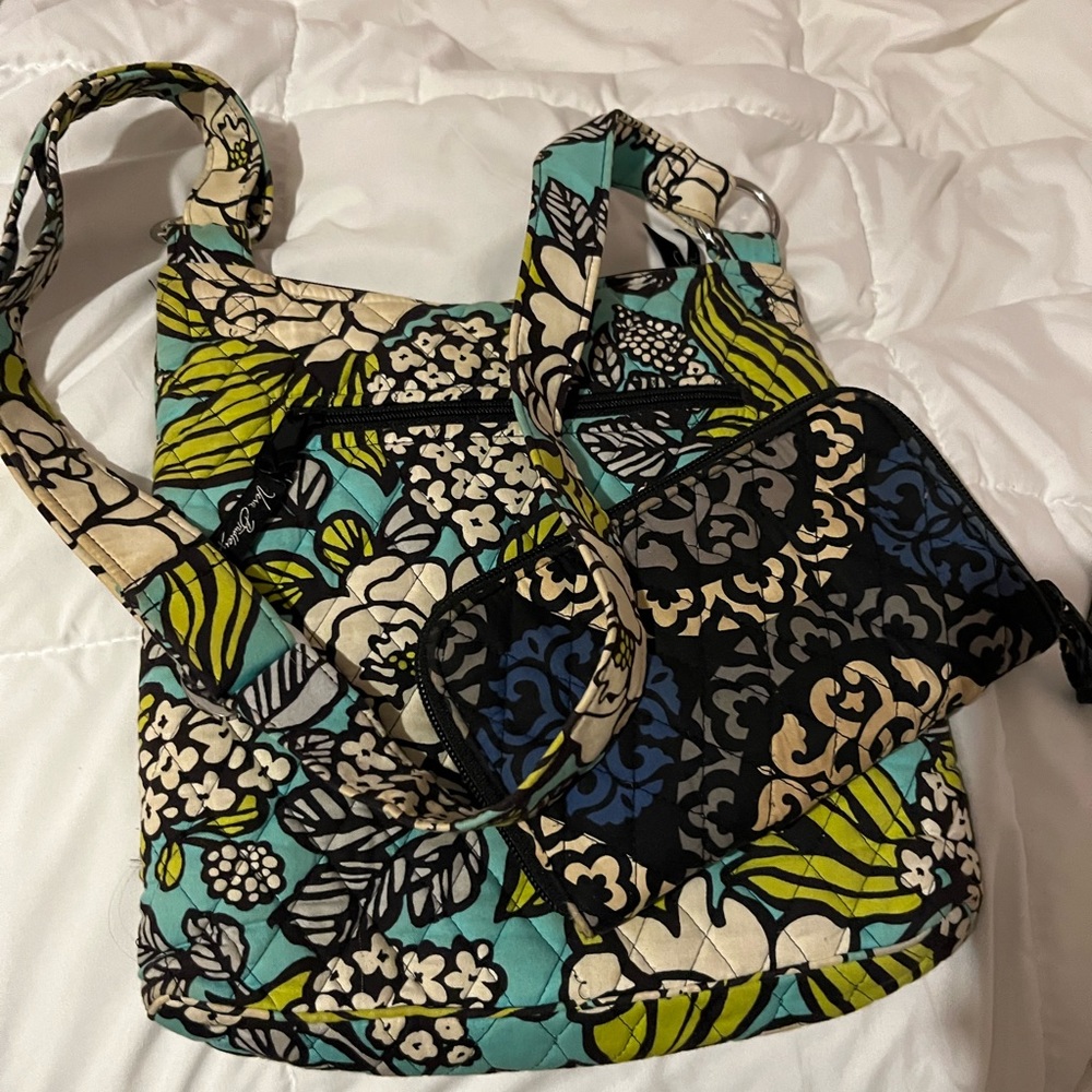 Vera Bradley Wristlet and Crossbody Purse